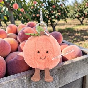 Amuseables Peach Key Charm